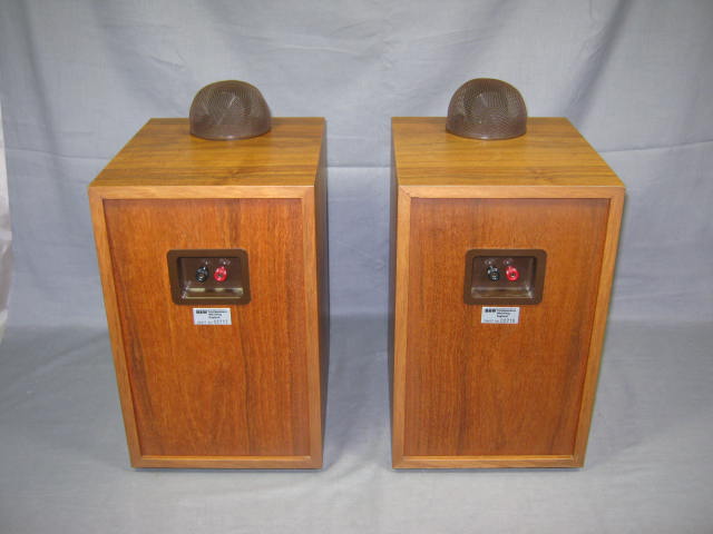 Vtg B&W Bowers & Wilkins DM17 DM 17 Stereo Speakers NR! 6