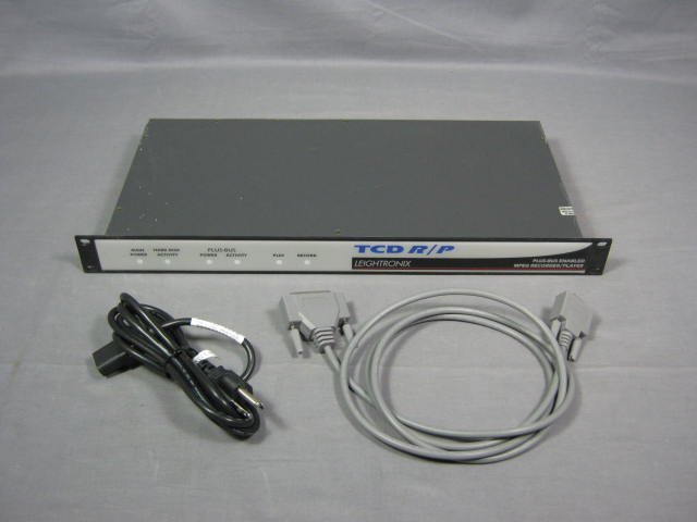 Leightronix TCD R/P Plus-Bus MPEG Video Recorder Player