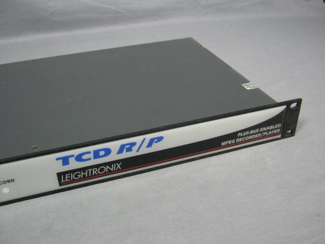 Leightronix TCD R/P Plus-Bus MPEG Video Recorder Player 2