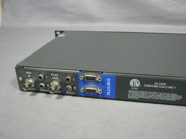 Leightronix TCD R/P Plus-Bus MPEG Video Recorder Player 6