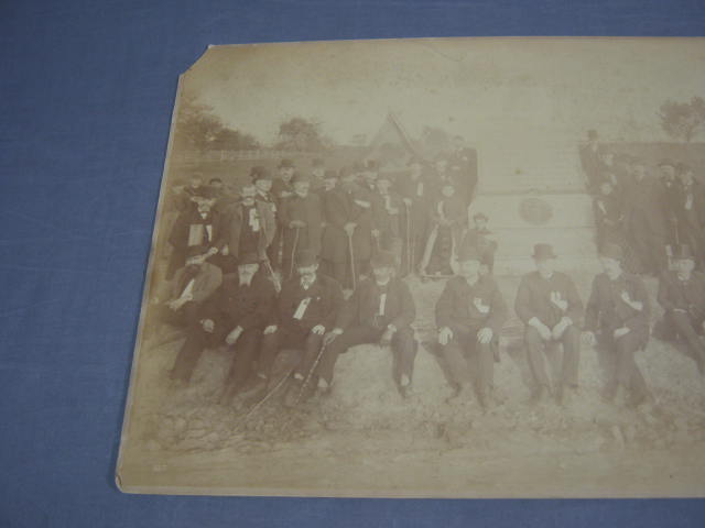 Antique 125th New York Infantry Civil War Photo 11 x 17 1