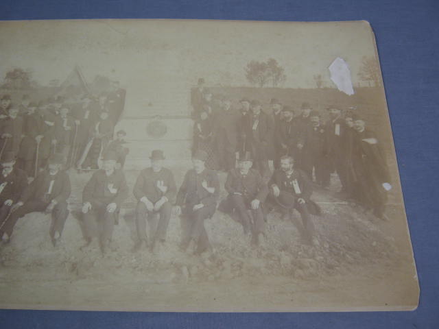 Antique 125th New York Infantry Civil War Photo 11 x 17 2