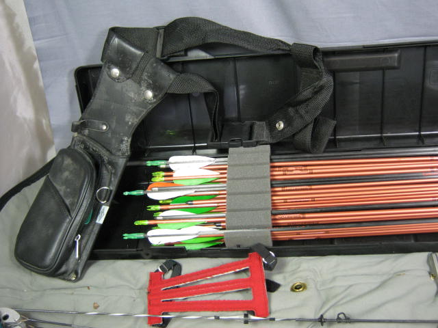 Proline Micro-Wave Youth/Ladies RH Compound Bow +Arrows 8