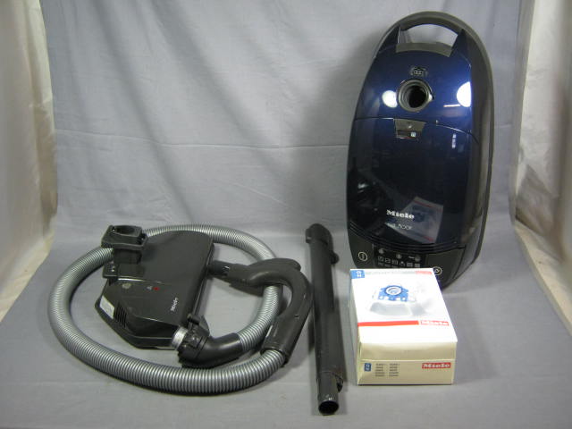 Miele Blue Moon Canister Vacuum Cleaner W/ Attachments+
