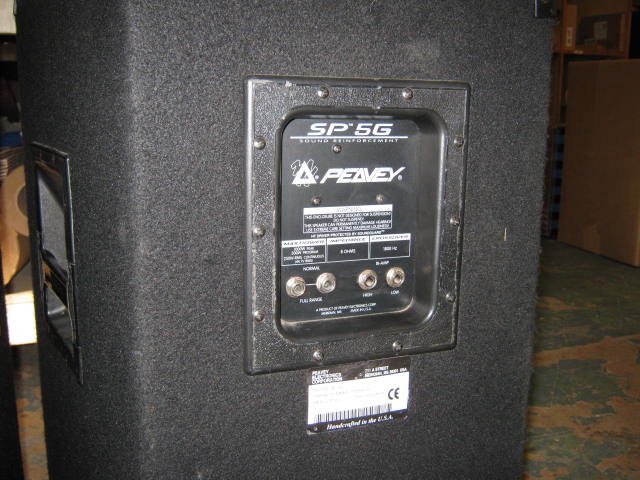 peavey sp 5g speakers