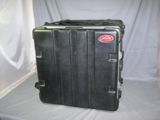 Black SKB 10U ATA 19 Inch Music Equipment Rack Case NR!