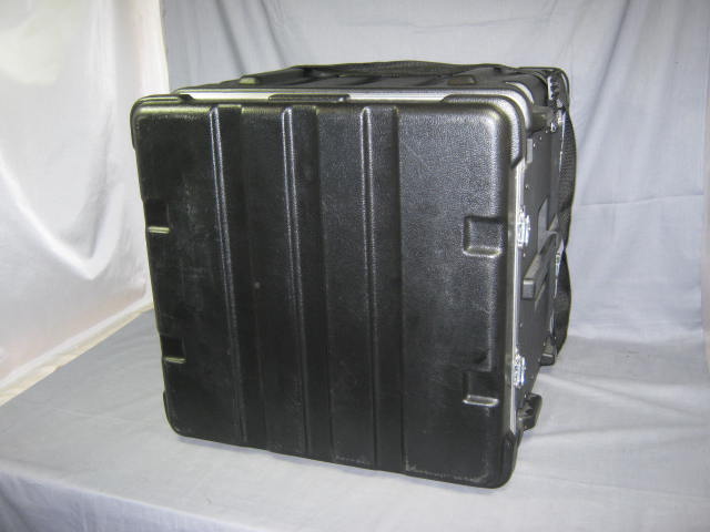 Black SKB 10U ATA 19 Inch Music Equipment Rack Case NR! 2