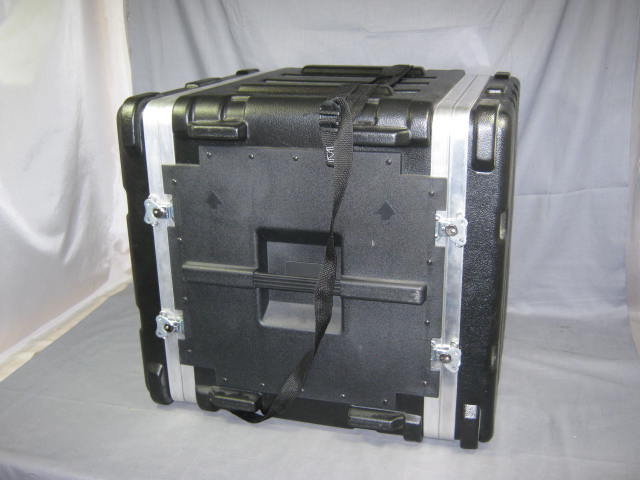 Black SKB 10U ATA 19 Inch Music Equipment Rack Case NR! 3