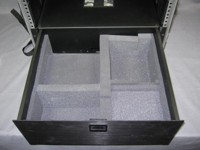 Black SKB 10U ATA 19 Inch Music Equipment Rack Case NR! 5