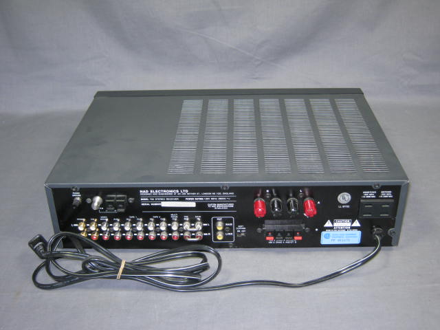 Vtg NAD 705 80-Watt AM/FM Stereo Receiver Audio Tuner 4