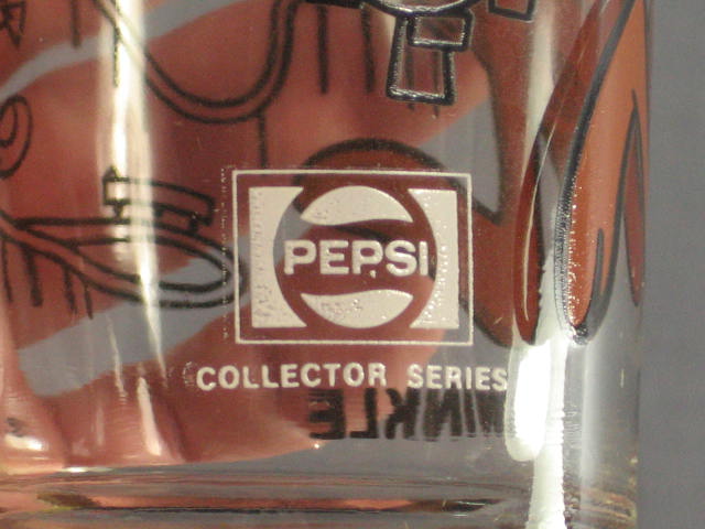 30 Vintage 70s Pepsi Collector Glasses Set Warner Bros+ 3