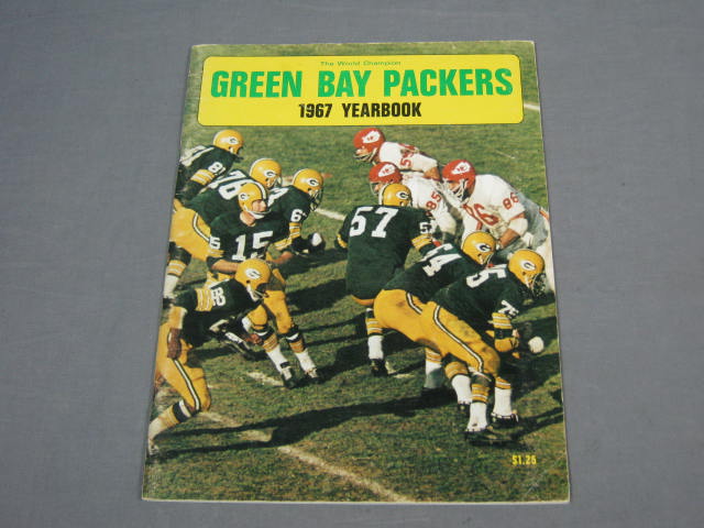 1967 + 1968 Green Bay Packers Superbowl Yearbook Set NR 2