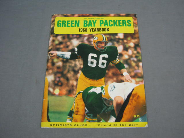 1967 + 1968 Green Bay Packers Superbowl Yearbook Set NR 5