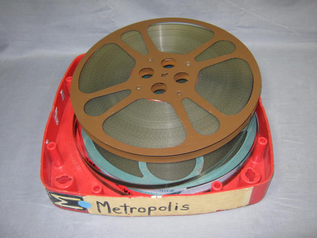 Rare Vtg 16mm Movie Film Metropolis Fritz Lang 1927 NR! 2