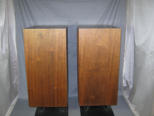 Vtg Pioneer Model CS 77A CS77A Stereo Speakers + Stands 6