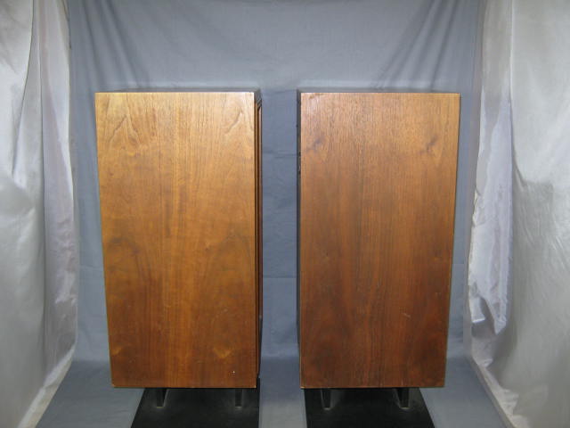 Vtg Pioneer Model CS 77A CS77A Stereo Speakers + Stands 7