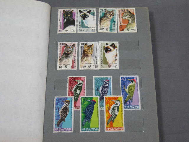 Vtg Russian Postage Stamp Album Collection Lot Russia 4