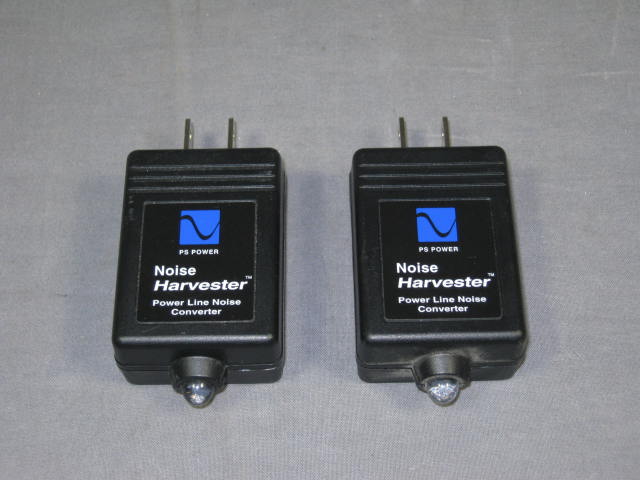 2 PS Power Noise Harvester Line Converters Lot Black NR