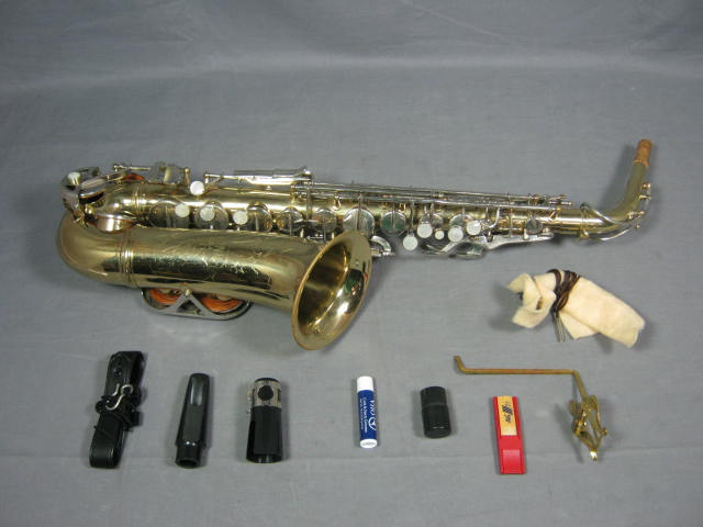 Conn Student Saxophone Sax W/ Mouthpiece Hard Case+ NR! 1