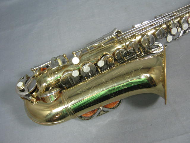 Conn Student Saxophone Sax W/ Mouthpiece Hard Case+ NR! 2