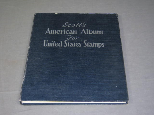 Scotts American Album U.S. US Stamp Lot 1860s-1950s NR!