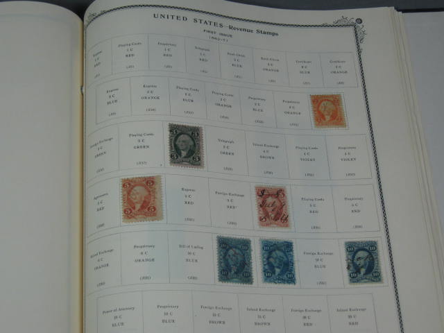 Scotts American Album U.S. US Stamp Lot 1860s-1950s NR! 2
