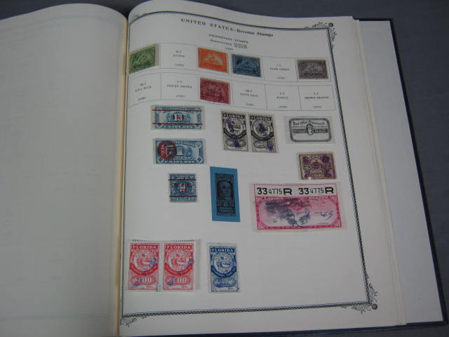 Scotts American Album U.S. US Stamp Lot 1860s-1950s NR! 7