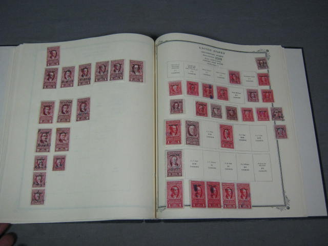 Scotts American Album U.S. US Stamp Lot 1860s-1950s NR! 8