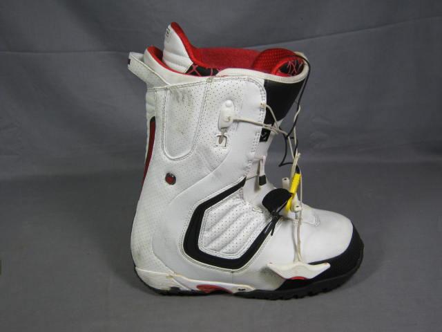 2010 Burton Ion Snowboard Boots White US 10 UK 9 JPN 28 4