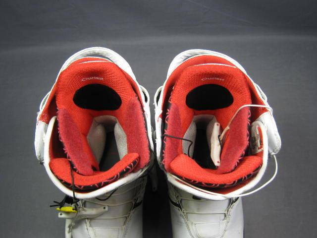 2010 Burton Ion Snowboard Boots White US 10 UK 9 JPN 28 5