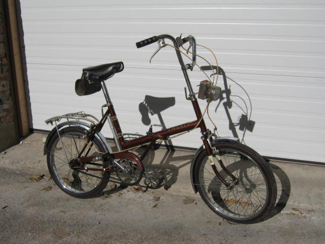 Vtg 1960s Raleigh Model Twenty Folding Bicycle Bike NR! 4