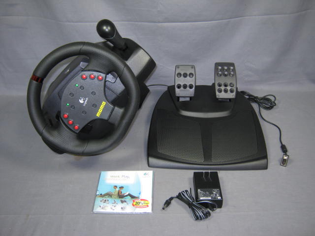 Logitech Momo Racing Force Feedback Steering Wheel NR! 1