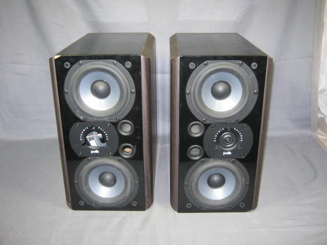 Polk Audio LSi9 Main Stereo Bookshelf Speakers Pair NR! 1