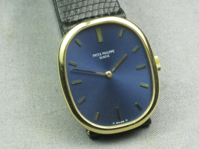 1974 Patek Philippe 3648 Ellipse Watch 18K Gold MINT NR 2