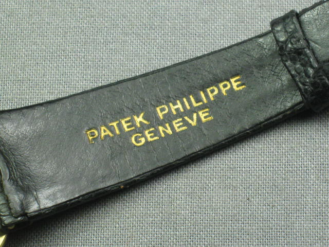 1974 Patek Philippe 3648 Ellipse Watch 18K Gold MINT NR 9