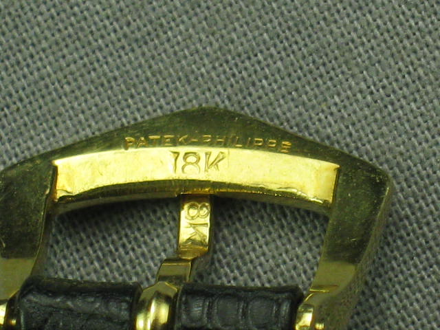 1974 Patek Philippe 3648 Ellipse Watch 18K Gold MINT NR 10