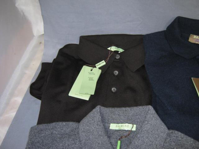 7 NEW Dalmine Cashmere +Merino Wool Sweater Lg 52 Italy 7
