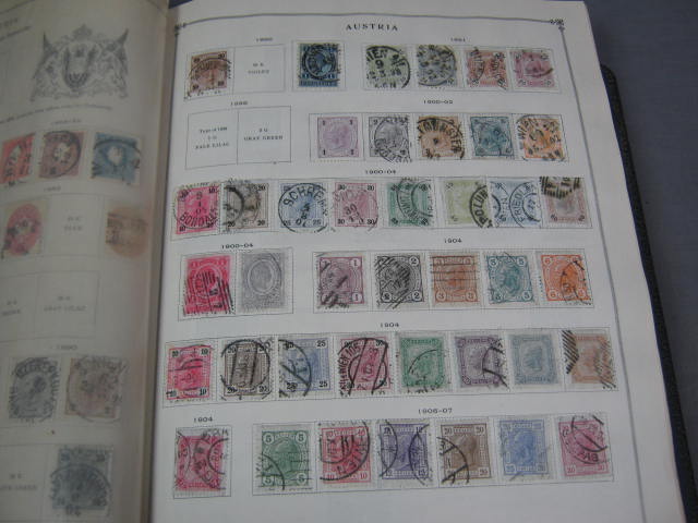 Scott International Postage Stamp Albums Part I + II NR 4