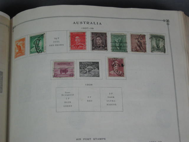 Scott International Postage Stamp Albums Part I + II NR 5