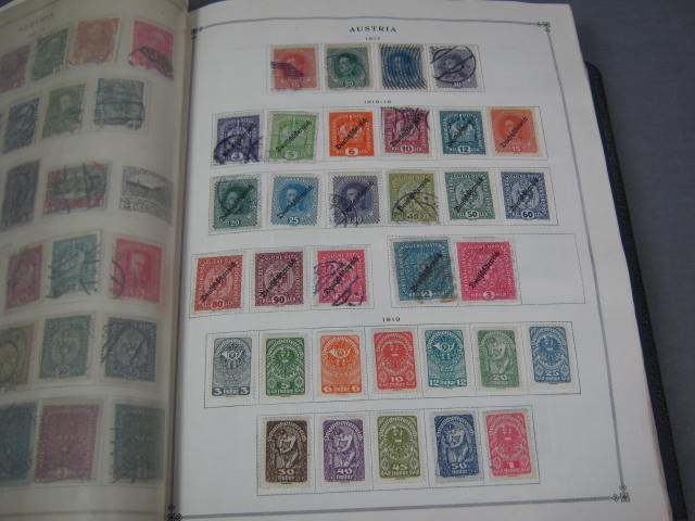 Scott International Postage Stamp Albums Part I + II NR 7