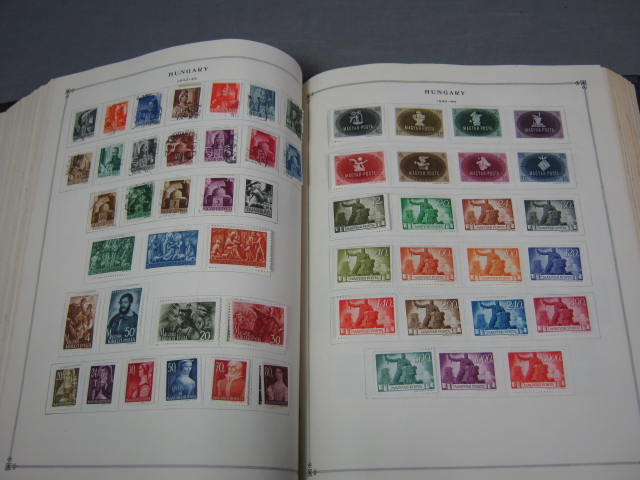 Scott International Postage Stamp Albums Part I + II NR 8