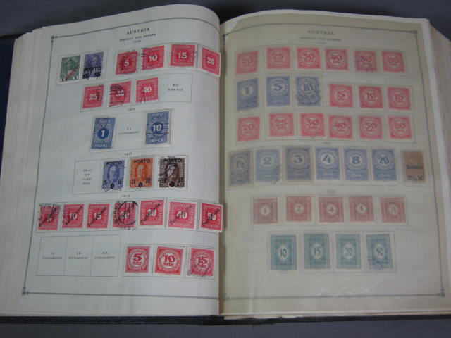 Scott International Postage Stamp Albums Part I + II NR 13