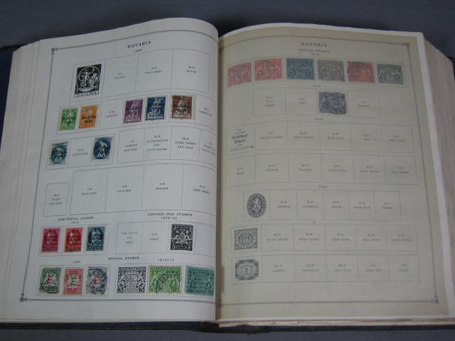 Scott International Postage Stamp Albums Part I + II NR 16