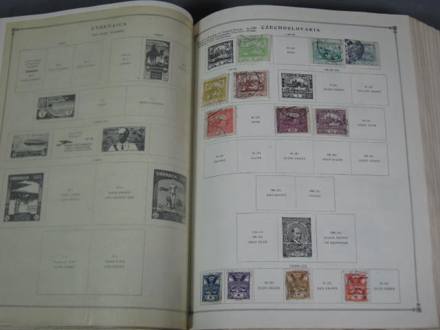 Scott International Postage Stamp Albums Part I + II NR 21