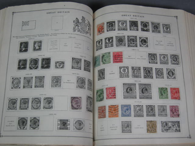 Scott International Postage Stamp Albums Part I + II NR 34