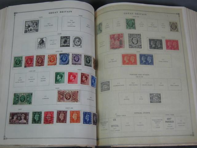 Scott International Postage Stamp Albums Part I + II NR 35