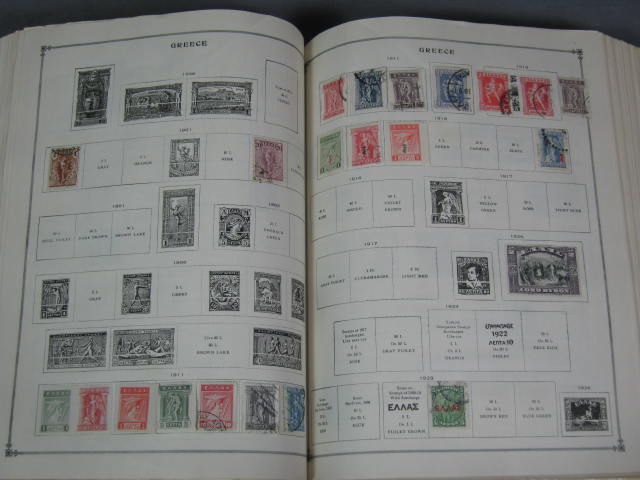 Scott International Postage Stamp Albums Part I + II NR 36