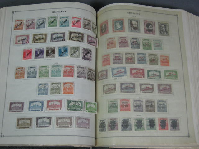 Scott International Postage Stamp Albums Part I + II NR 40