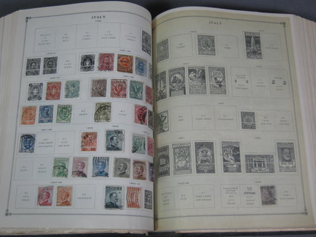 Scott International Postage Stamp Albums Part I + II NR 48