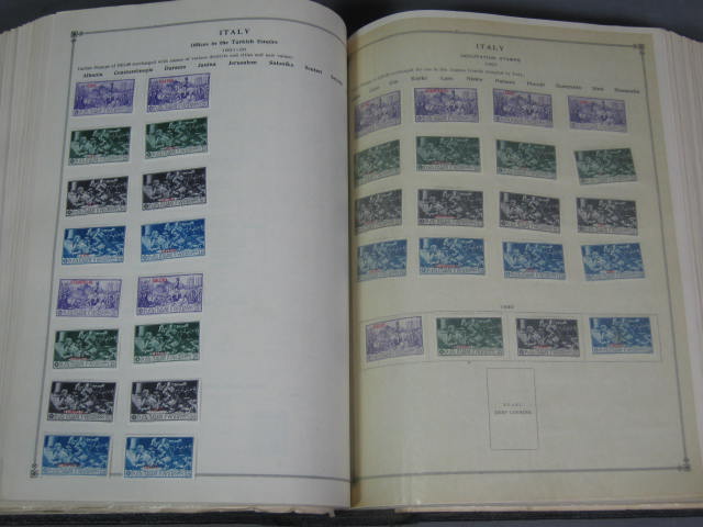 Scott International Postage Stamp Albums Part I + II NR 50